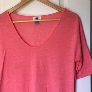 Old Navy coral Tunic